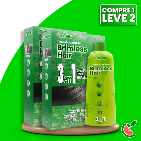 Shampoo Tonalizante Brimless Natural 3 em 1