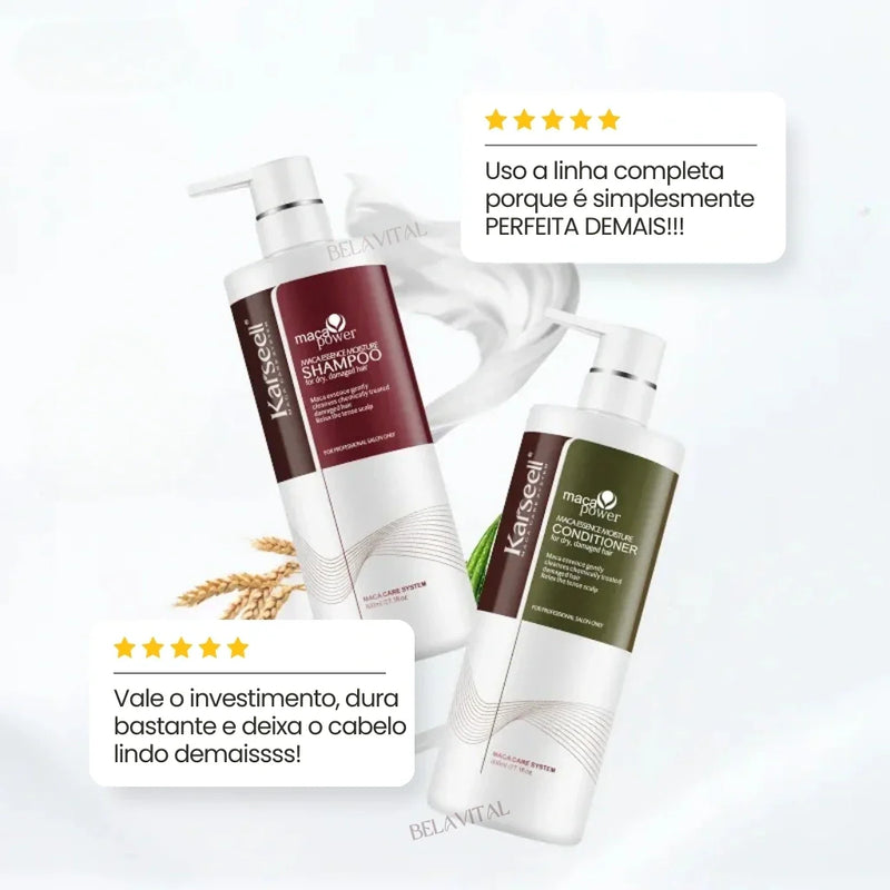 Kit Shampoo e Condicionador Alemão Karseell