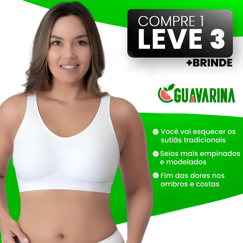 Sutiã Comfort Sem Costura Compre 1 Leve 3 Eliana