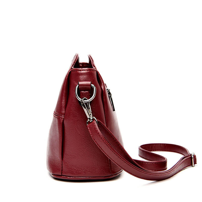 Bolsa Feminina Antifurto em Couro Italiano Bally