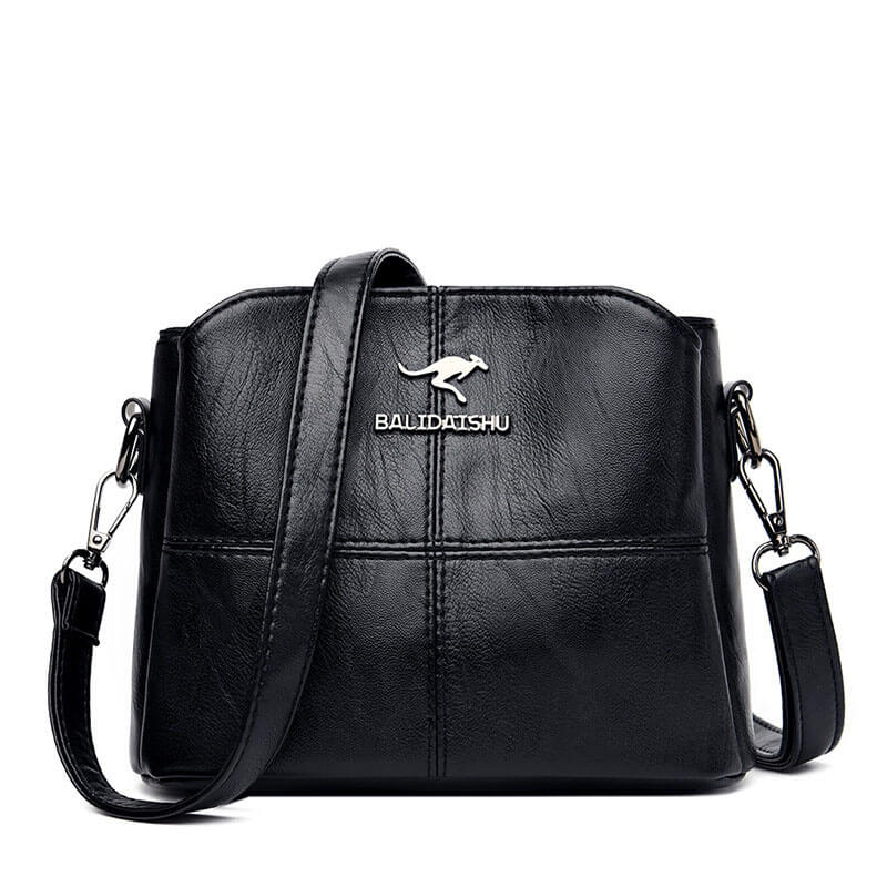 Bolsa Feminina Antifurto em Couro Italiano Bally