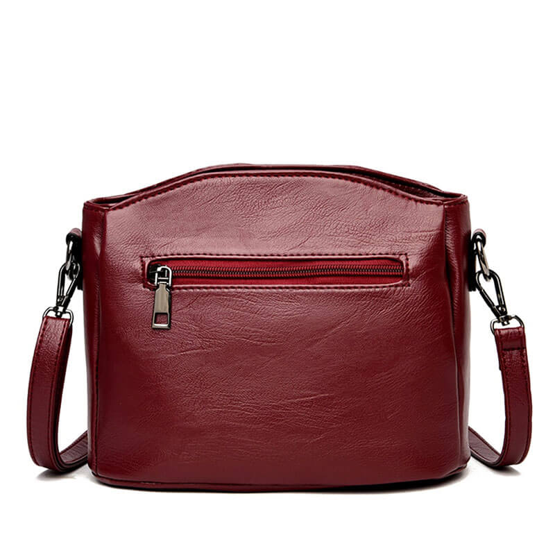 Bolsa Feminina Antifurto em Couro Italiano Bally