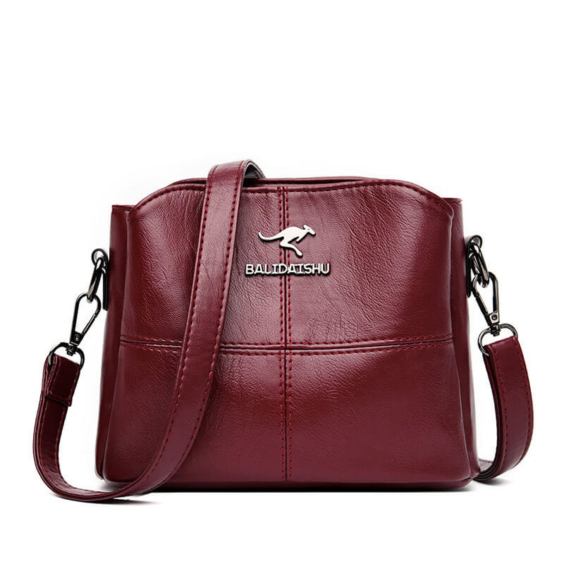 Bolsa Feminina Antifurto em Couro Italiano Bally