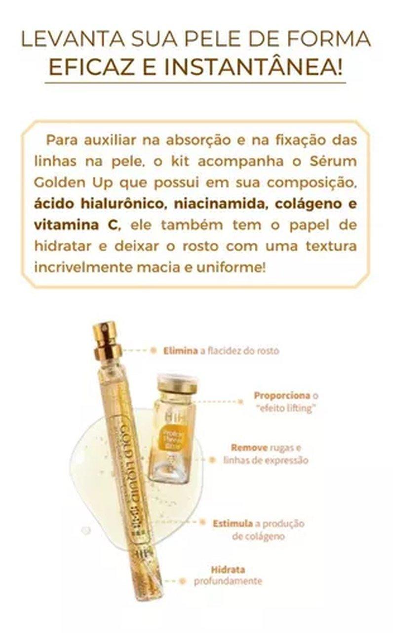 Kit Fios de Sustentação® - 5 Frascos com 15ml de Essência + 2 Potes com Linhas de Proteína - Guavarina