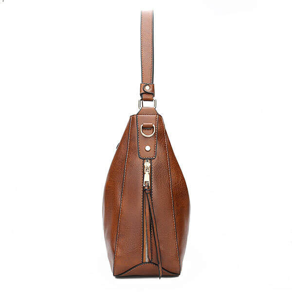 Bolsa Feminina de Couro Legítimo Jasmine - Lojas Guavarina