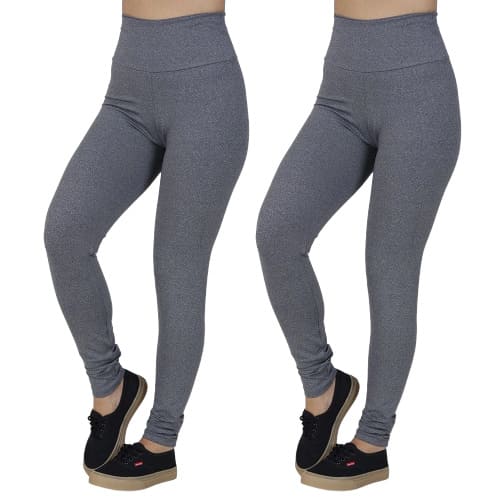 [COMPRE 1 LEVE 2] Calças Legging Cintura Média